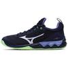 Luminous 2 Wave Comfortable Shock Absorption Non-Slip Durable Low-Top Training Shoes Unisex Sneaker Black Green Purple V1GA212011