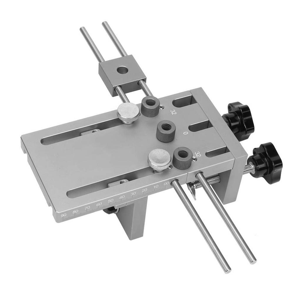 3 In 1 Dowelling Jig Drill Guide Kit Self Centering Hole Puncher Set with 600mm Extension Rod