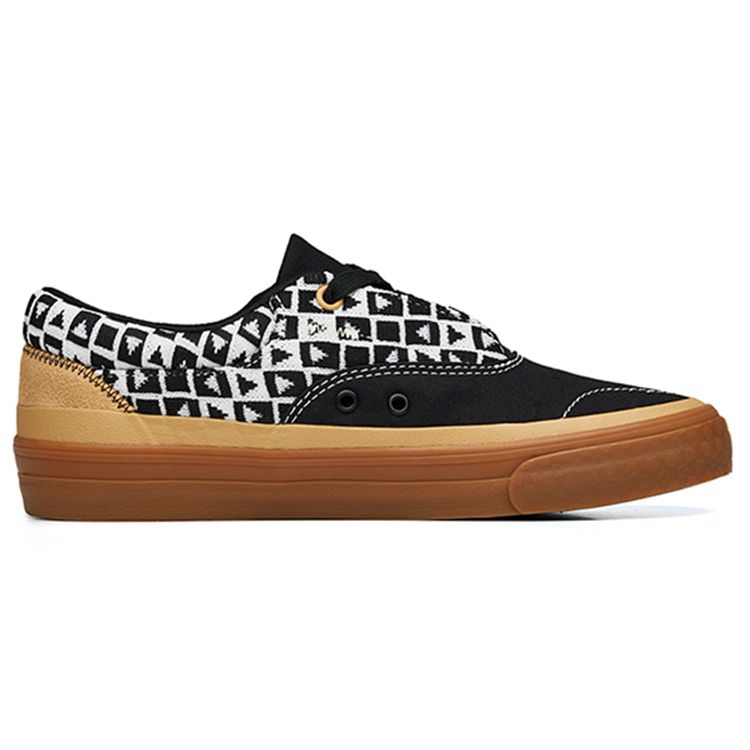 Anta Aoli Comfortable Low-Top Sneakers Women Sneakers Black White 122238015-11