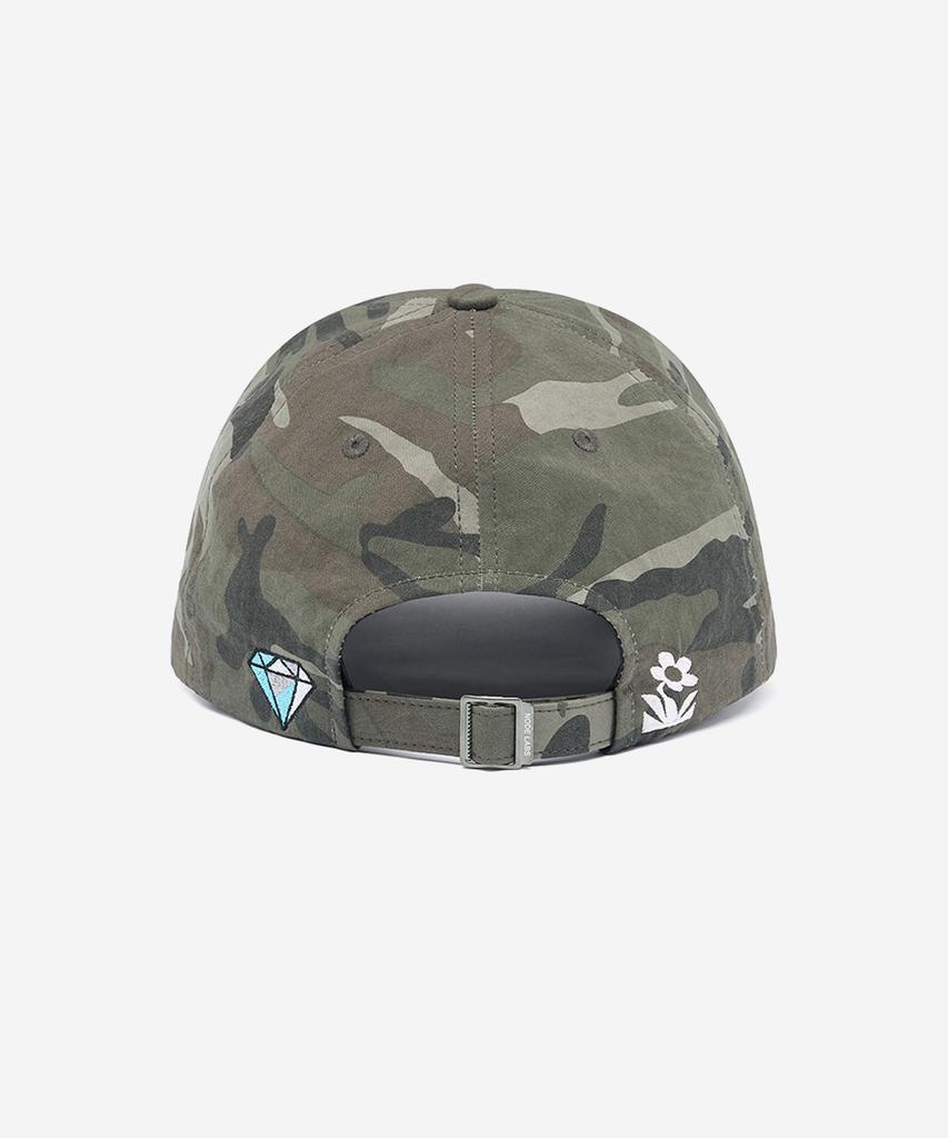 NODE LABS Dev:7 Camo Lässige Baseballkappe_Dunkelgrün