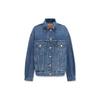 Levis Gradient Single-Breasted Collar Vintage Wash Denim Jacket Women Jackets Light-Blue A1743-0046