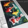 Koi Fish Mousepad Japanese Desk Mat XL boho nature mouse pad xxl extra large gaming deskmat anime aesthetics multiple sizes mats
