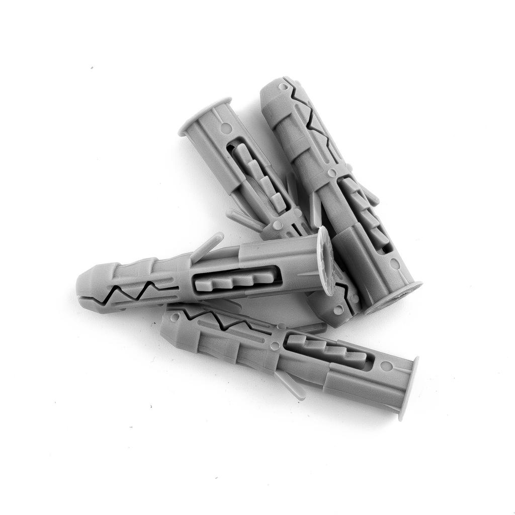 Expansion Plug 8X40Mm With Screw 4X40Mm 100Pcs Universal Wall Plug