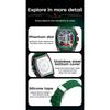 New Business Cool Wine Barrel Shaped Hollowed Dial Men's Wristwatch Silicone Strap Waterproof Luminous Quartz Male Watch