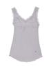 Gelato Pique Lacy Moist Rib Camisole PWCT245296 BLU Women's