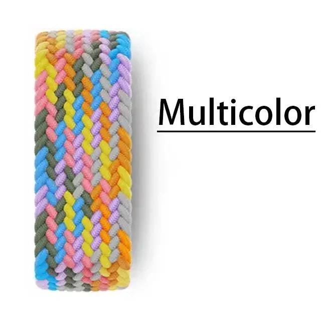 Braided Solo Loop Strap For Apple Watch Band Nylon 49mm 45 44 41 40 38mm 42mm Correa Bracelet Iwatch Series 9 8 7 6 5 SE Ultra 2