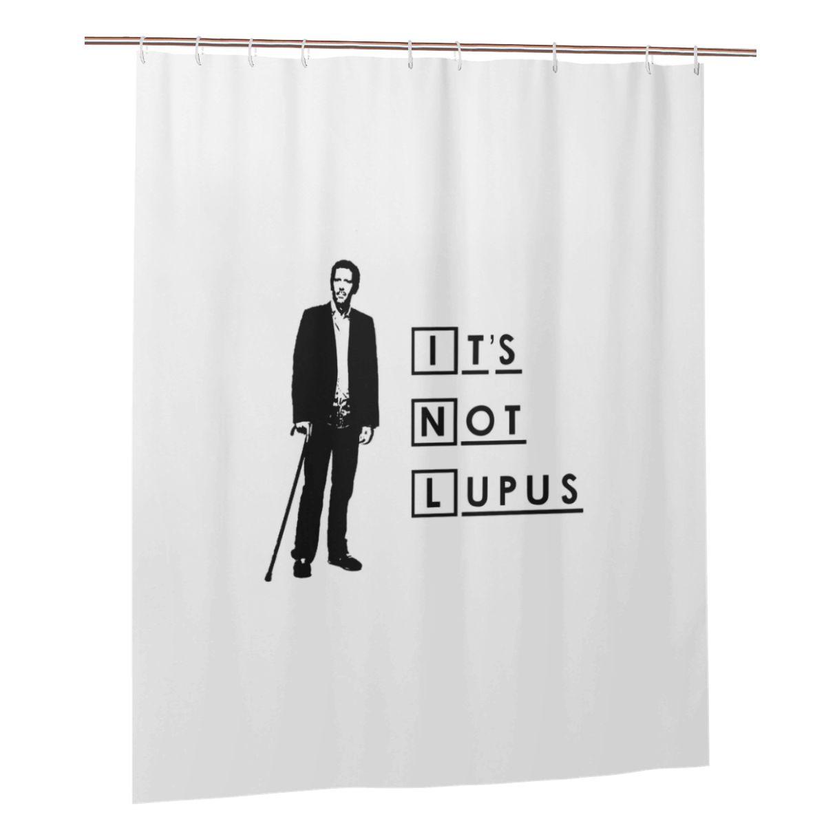

Dr House - It S Not Lupus Shower Curtain Bathroom Polyester Waterproof Bath Curtains With Hooks W60H190(CM)-1 Pcs