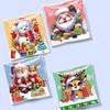 100PCS Snowman Christmas Candy Bag Plastic Packaging Cookie Bags Kids Gifts Packaging Bag  for Xmas