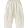 Minibala Girls' Combed Cotton Summer Balloon Pants
