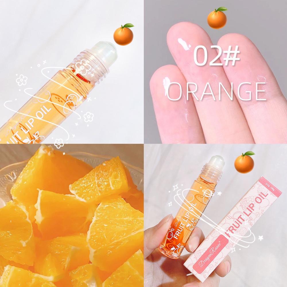 Avocado Fruit Hydrating Rollerball Lip Oil - Transparent, Moisturizing & Nourishing Lip Balm