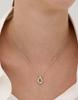 Hyeres Lor Etrev Silver(W) Knot Wave Necklace Hl2N59240W9500