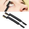 2pcs Folding Eye Lash Brow Comb Portable Metal Teeth Dual Sided Eyebrow Grooming Brush