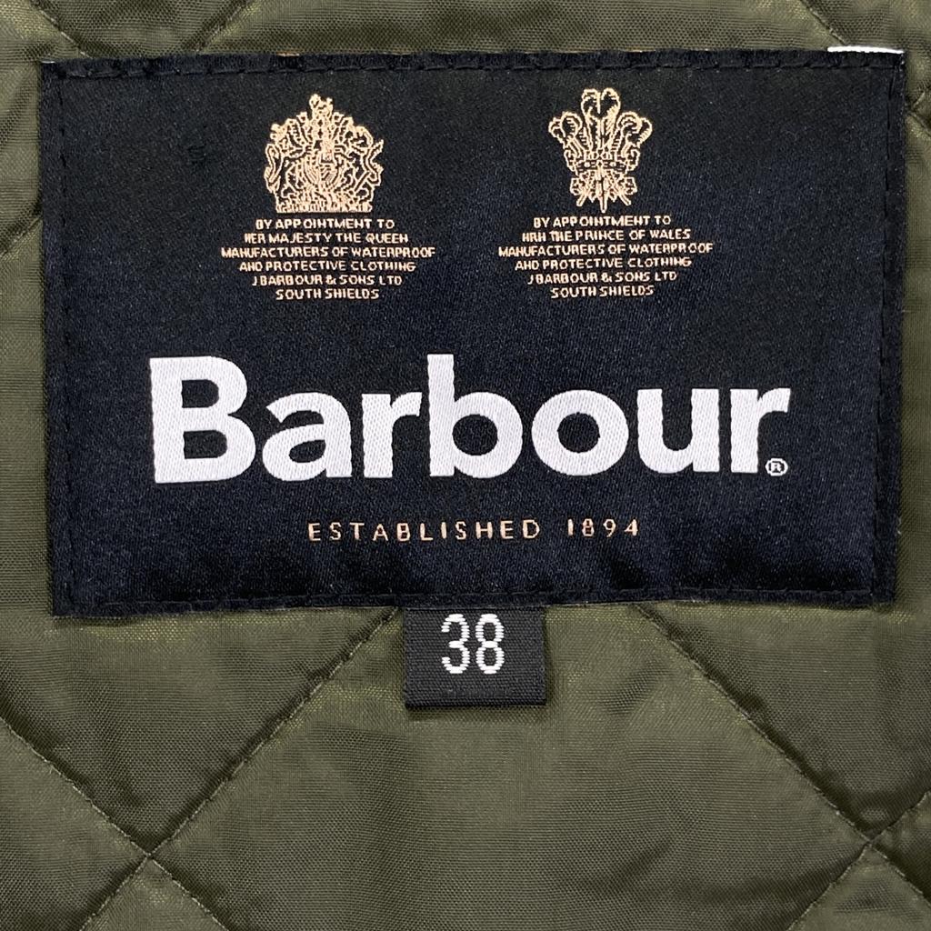 Barbour [Excellent Condition/Domestically Authorized] 242MQU1796 TRANSPORT QUILTED JACKET Jacket 38 khakiUsed