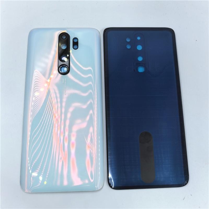 Battery Cover For Xiaomi Redmi Note 8 Pro Back Glass Panel Rear Door Housing With Camera Lens Replacement+Sticker