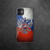 Pouzdro na telefon z tvrzeného skla Russian Flag pro iPhone Samsung Galaxy OnePlus Oppo Xiaomi Redmi Note SA 7 8 9 10 11 12 13 14 20 21 22 53 Pro Max Ultra