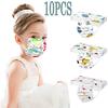 10PCS Children Print Disposable Face Mask 3Ply Ear Loop Anti-PM2.5 Mask