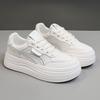 37617 Thick-soled Heightening Mesh Shoes Women's Breathable Mesh 2026 New Summer Versatile Sports