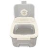 Rice Container Kitchen Dry Food Rice Storage Box Multipurpose Airtight Rice Bucket with Cup for Cereal Flour