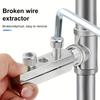 Bathroom Tools Broken Wire Extractor Threading Tools Tap and Screw Remover Water-Tap Angle Valve Repair for 4/6 Points