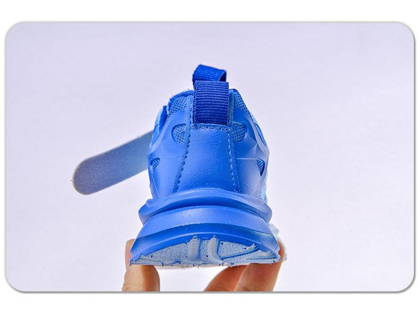 2025 Spring Kids' Light-Up Gradient Mesh Running Shoes – Trendy and Casual for Toddlers and Boys