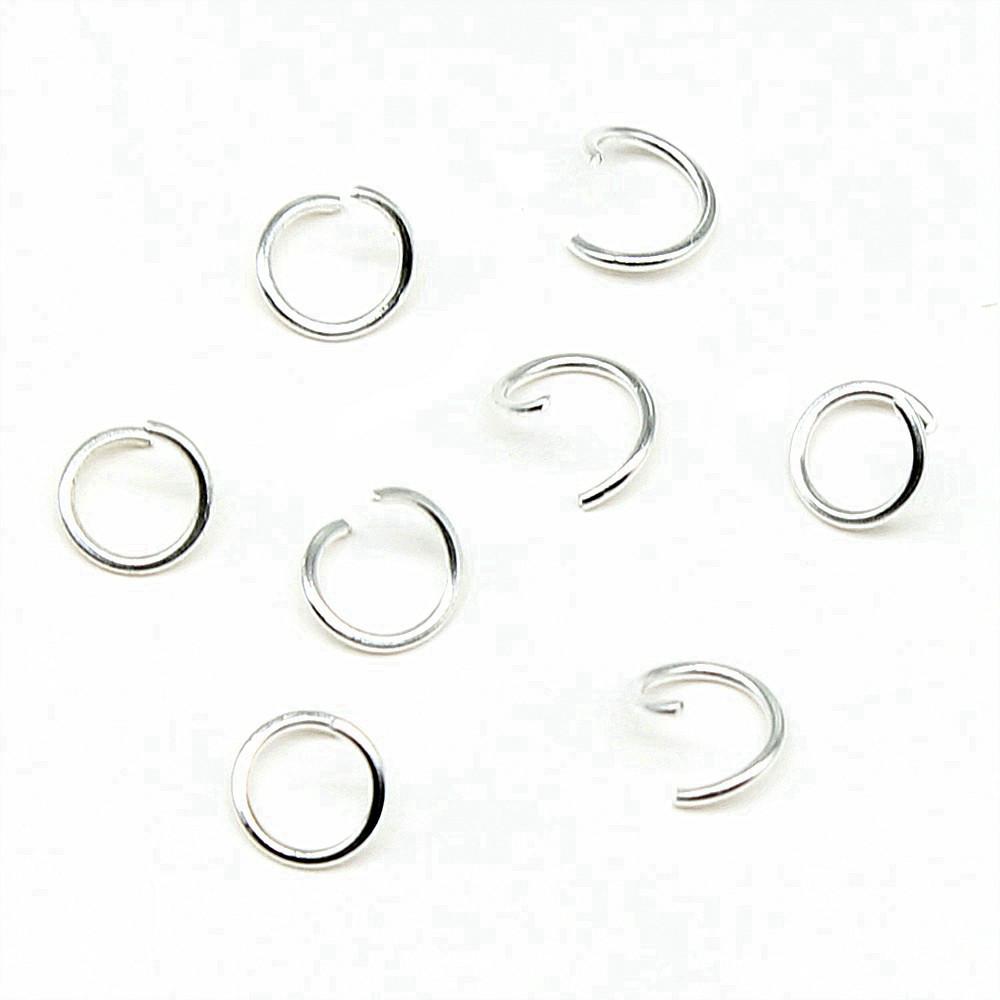 5 Colors 6 Sizes Jump Rings Open Connectors For Jewelry Making Components