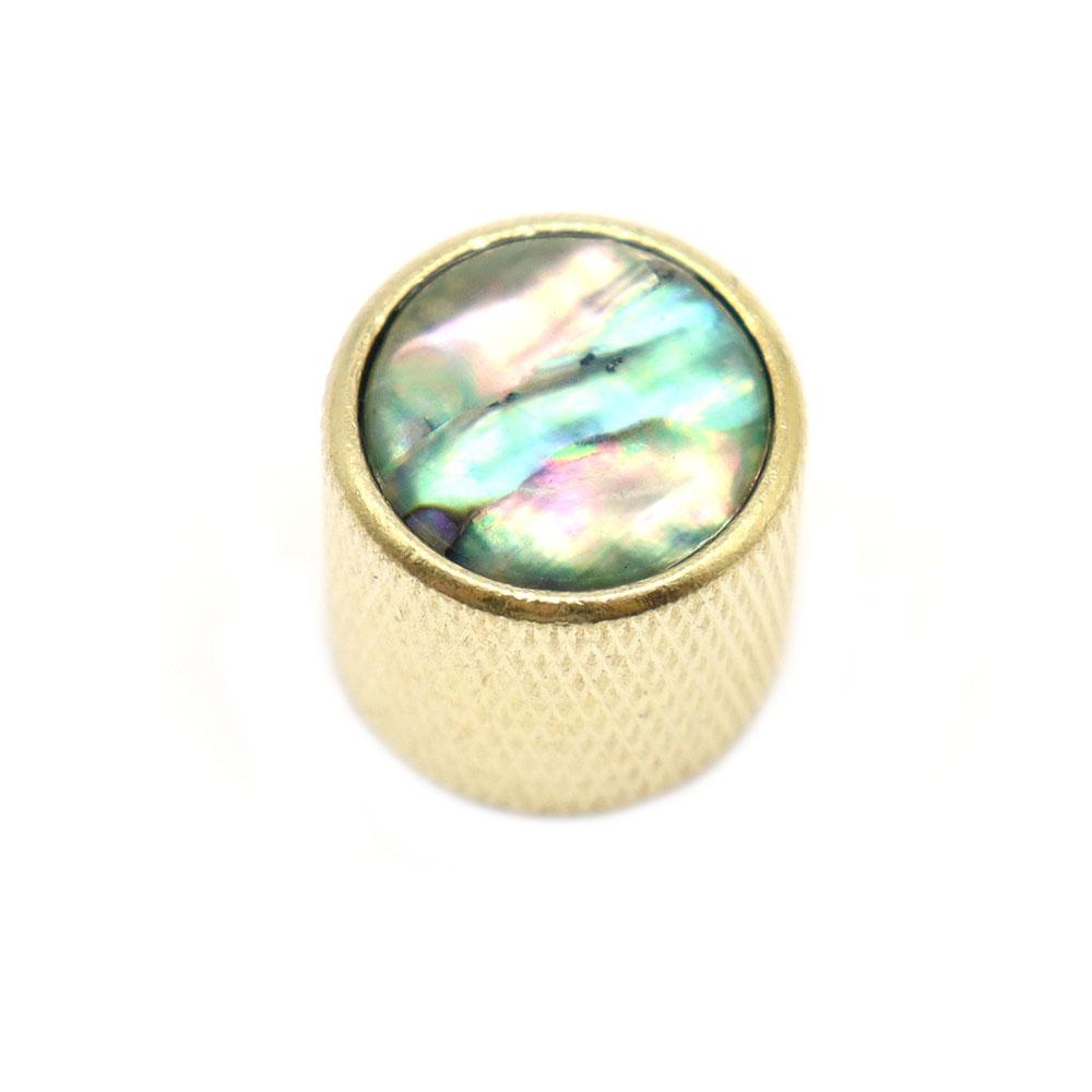 1Pcs2Pcs Metal Guitar Knobs Abalone Top With Inlaid Shell Guitar Knobs