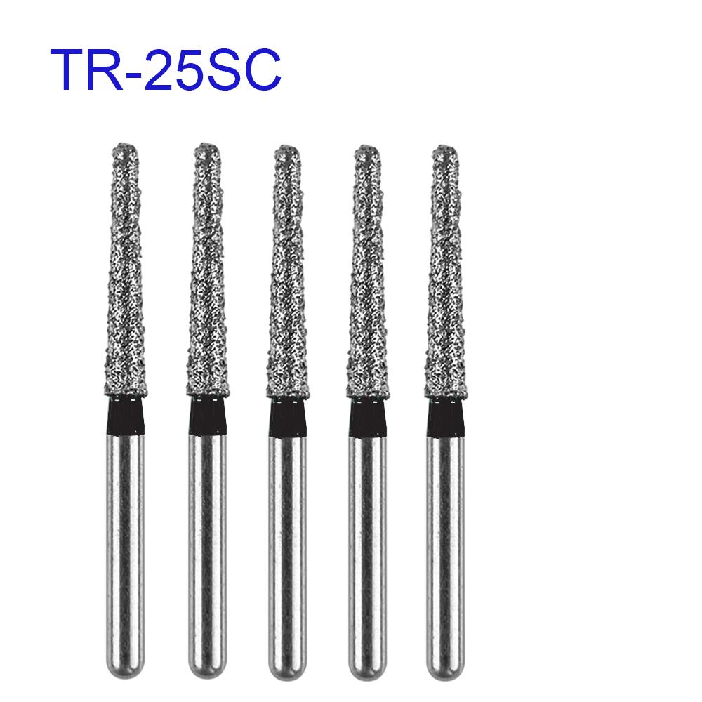 5Pcs/Pack, Jnsur Dental Diamond Burs Dental Drills For High Speed Handpiece Fg Dia 1.6Mm Dental Lab Technican Dentistry Material