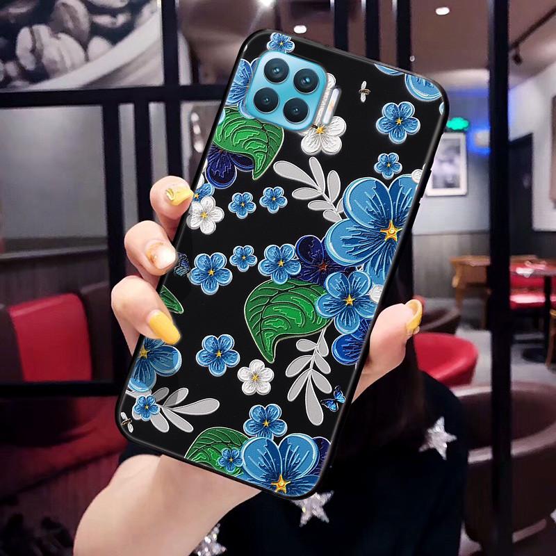 3D Relief Phone Case For Huawei Nova 10 SE Case Floral Silicon Cover For Huawei Nova 10 Pro Case Nova10 SE / 10 Pro / Nova 10z