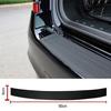 For Toyota Camry Rear Bumper Sill Plate Protector 2018- Black Soft Rubber