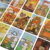 Teddy Tarot Card Prophecy Fate Divination Deck Family Party Board Game Card Beginners Cards Fortune Telling Game