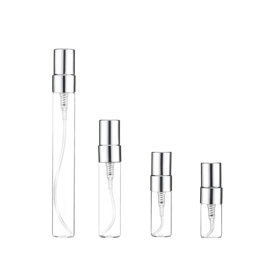 Mini Portable Perfume Atomizer: 2ml, 3ml, 5ml, 10ml Glass Spray Bottle