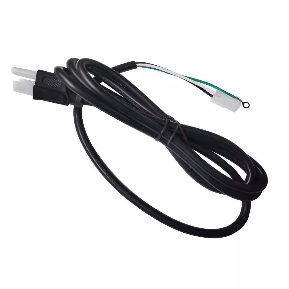 Universal Wood Pellet Smoker Grill Three-prong Power Cord SJTW Length 1850mm Wire Number 18AGW
