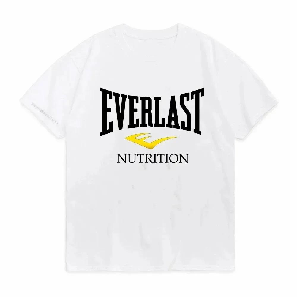 

Футболка з логотипом EVERLAST BOXING та Жіноча літня футболка з круглим вирізом та принтом Harajuku Street Fashion Топ 3XL