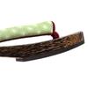 Geta Burnt [KYOETSU] Clogs, Dull, Paulownia, Women's (3 Khaki, one_size)