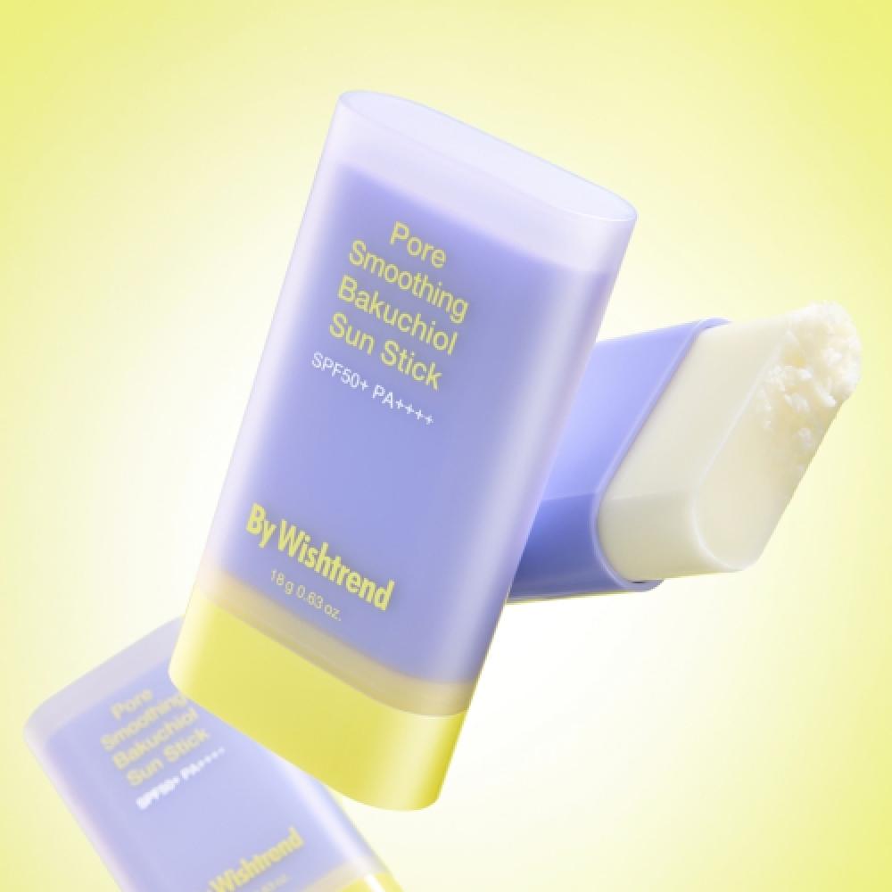 Bywishtrend Pore Smoothing Bakuchiol Sun Stick 18g Spf50+ Pa++++