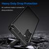 For Samsung Galaxy A15 5G Case Soft TPU Carbon Fiber Texture Phone Cover