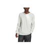 adidas Reclaim Logo Long Sleeve Tee Orbit Grey Men Streetwear HK2769