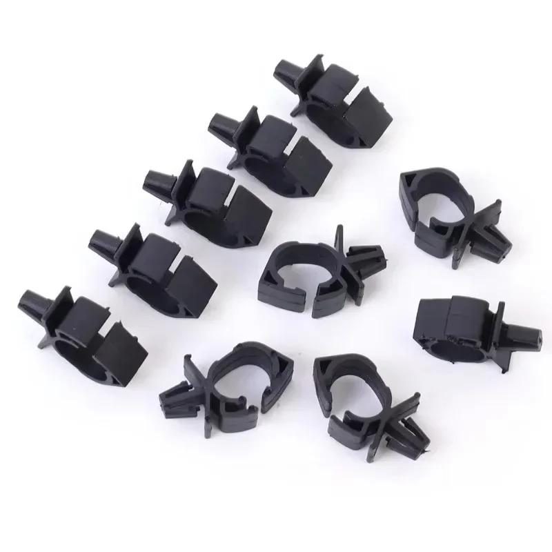 30-1pcs Car Wiring Harness Fastener Cable Ties Manager Car Route Cable Clamp Fixed Retainer Clip Auto Wire Organizers