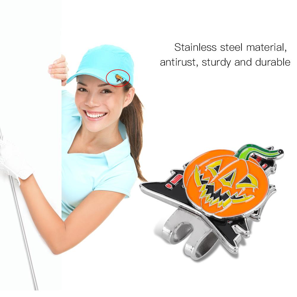 Festival Stainless Steel Hat Clip with Magnetic Marker Accessory Halloween