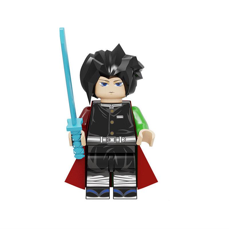 Demon Tanjiro Slayer Minifigures Nezuko Building Block Puzzle Toy Kids Gifts