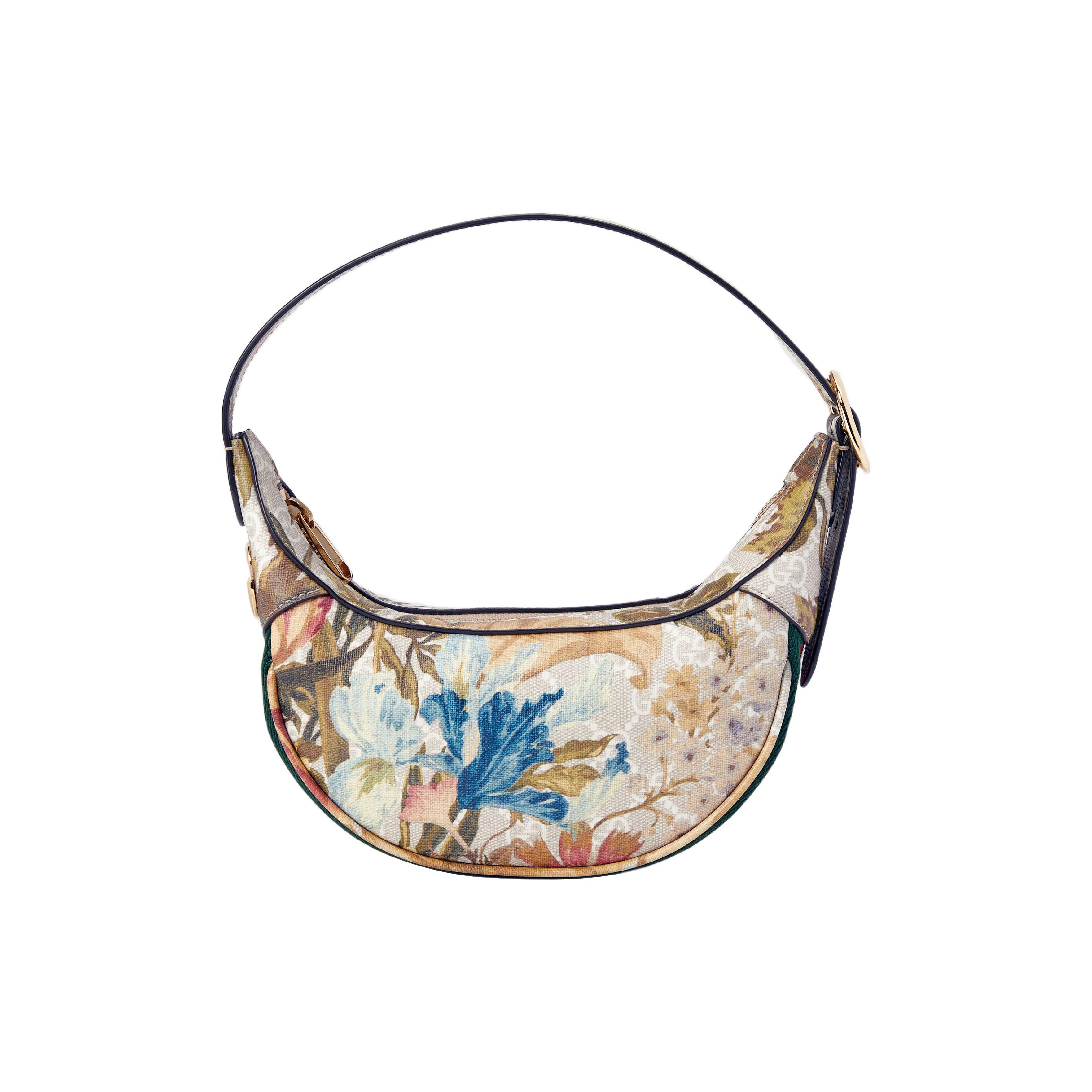 

Gucci Ophidia Double G Logo Floral Pattern Zipper Canvas Bag Women Handbags Multicolor 658551-FABH0-9889 Basic Set (Bag+Dust Bag)