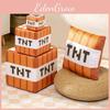Minecraft Plush Block Pillow With Sponge Core For Colorful Block Design Doll