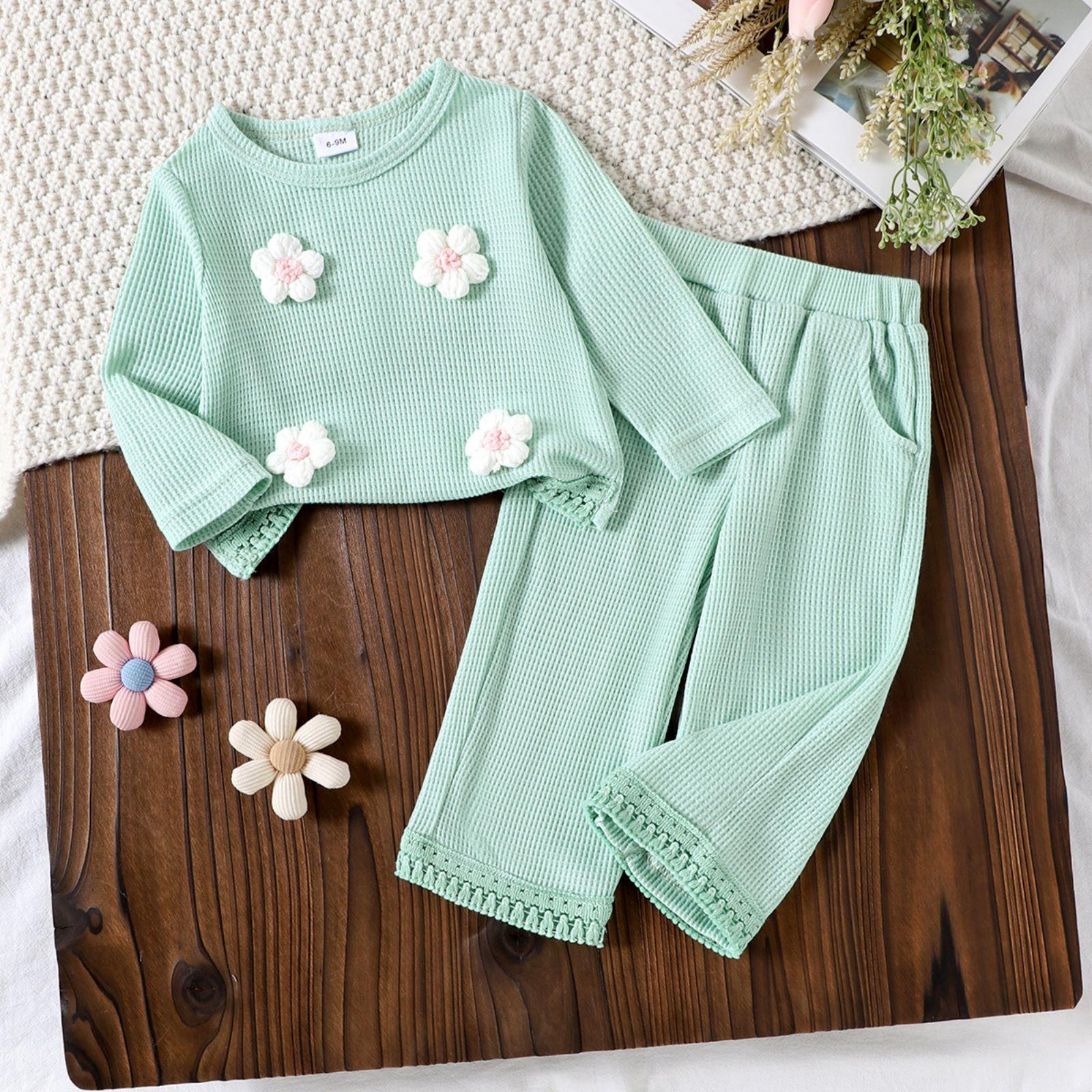 

Детский повседневный комплект с длинным рукавом, удобные наряды для повседневной носки 12