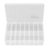 16 Compartment Parts Box Transparent 16 Grids PP Plastic Jewelry Organizer Container Storage Box