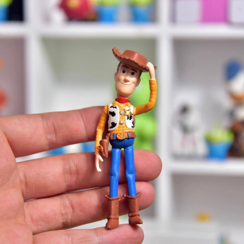 New Toy Story 4 Woody Buzz Lighty Forky Rex Action Figures Collection Mini Dolls Kids Toys Model For Children Gift
