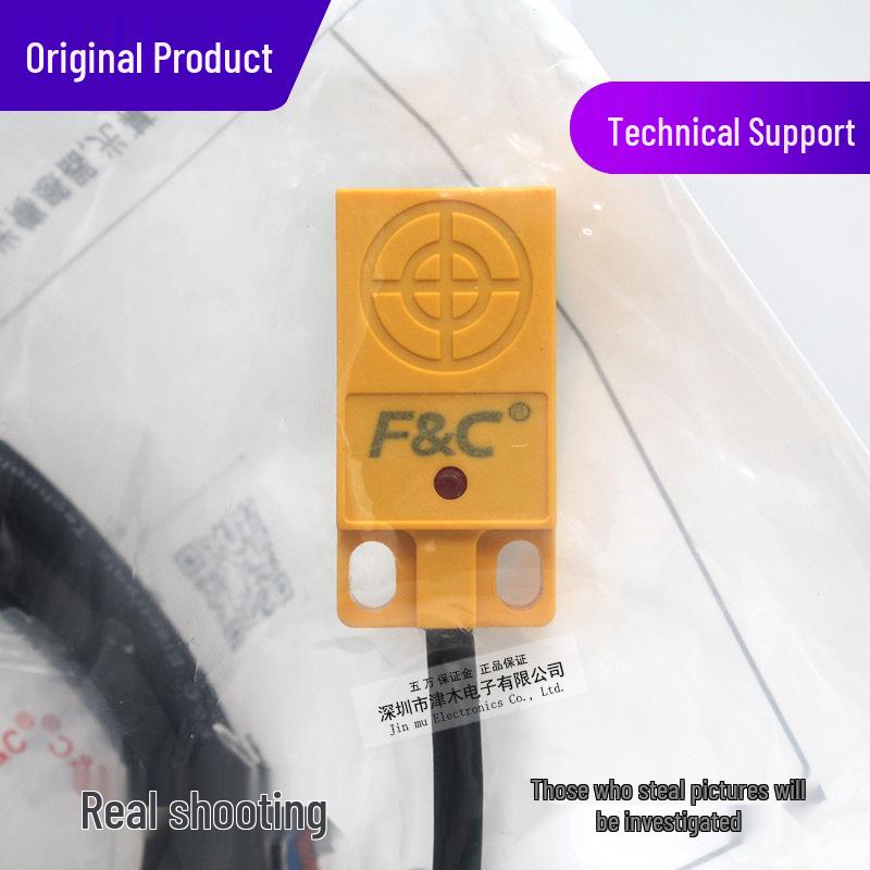 Taiwan Jiazhun F3N-18DN04-N Square Proximity Sensor, DC Three-Wire, Normally Open