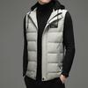 Herbst und Winter Neue Herren Daunenweste Oberbekleidung Jacke Deckmantel Warm Ärmellos Lässige Herrenbekleidung