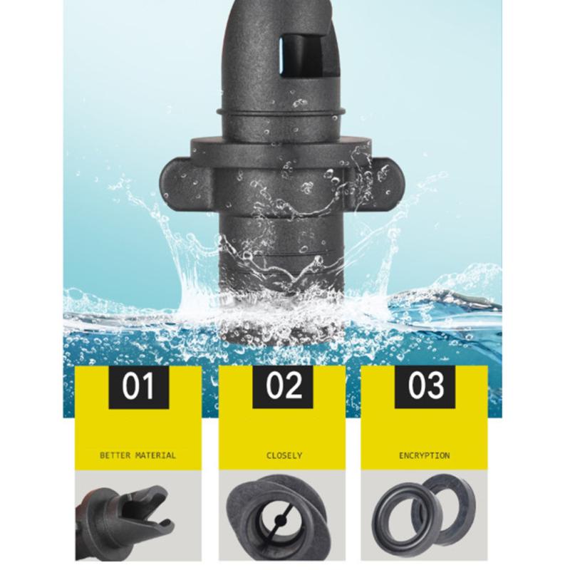 Foot Pump Kayak Inflatable Air Valve HR Hose Adapter Rowing Boats