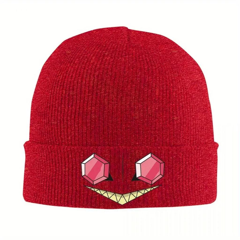 new Gengars Beanie Hats MegaSableye Face Bonnet Hats Unisex Adult Funny Gym Knit Hat Winter Custom Head Wrap Caps