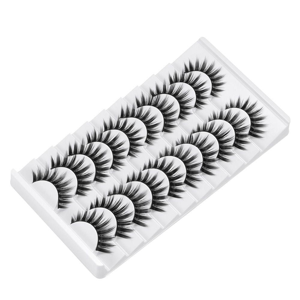 Full Strip False Eyelashes Dramatic Eye Makeup Tools Beauty 3D Faux Mink Lash  Eyelash Extension